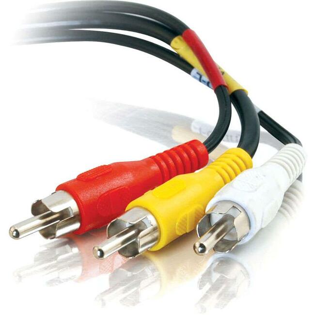 C2G 6ft Value Series Composite Video + Stereo Audio Cable - Computers & Electronics