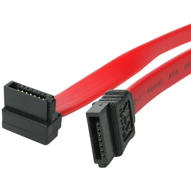 StarTech.com 24in SATA to Right Angle SATA Serial ATA Cable - Computers & Electronics