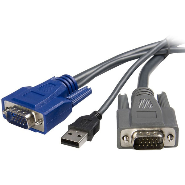 StarTech.com 2-in-1 - USB/ VGA cable - 4 pin USB Type A, HD-15 (M) - HD-15 (M) - 6 ft - Computers & Electronics