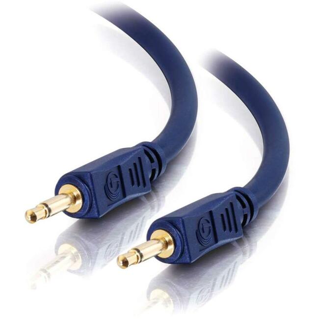 C2G 1.5ft Velocity 3.5mm M/M Mono Audio Cable Default Title