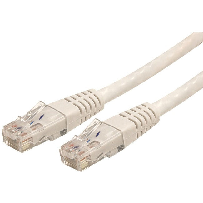 StarTech.com 8 ft White Molded Cat6 UTP Patch Cable - ETL Verified - Computers & Electronics