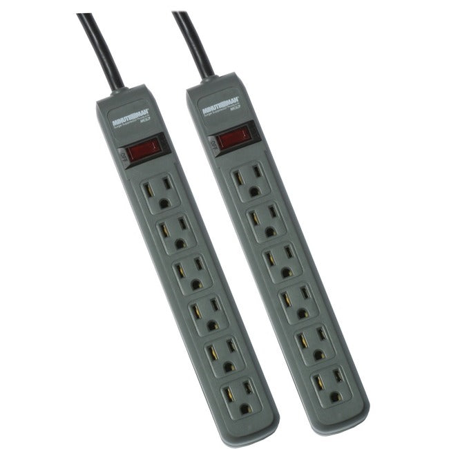 Minuteman MMS Series 6 Outlet Surge Suppressor Twin Pack - Receptacles: 6 - 241J Default Title
