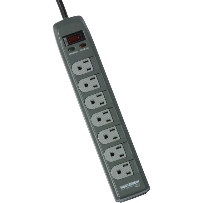 Minuteman MMS Series 7 Outlet Surge Suppressor - Receptacles: 7 - 1080J - GreatEagleInc