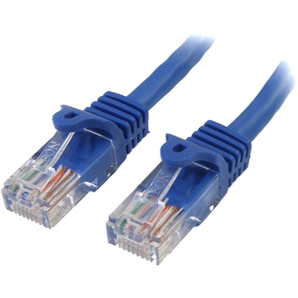 StarTech.com 100 ft Blue Snagless Cat5e UTP Patch Cable - Computers & Electronics