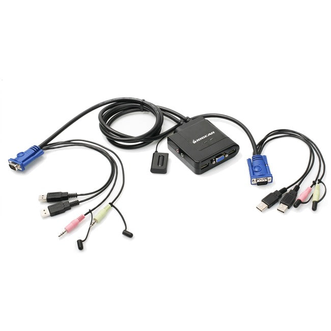 IOGEAR GCS72U KVM Switch with Audio - GreatEagleInc
