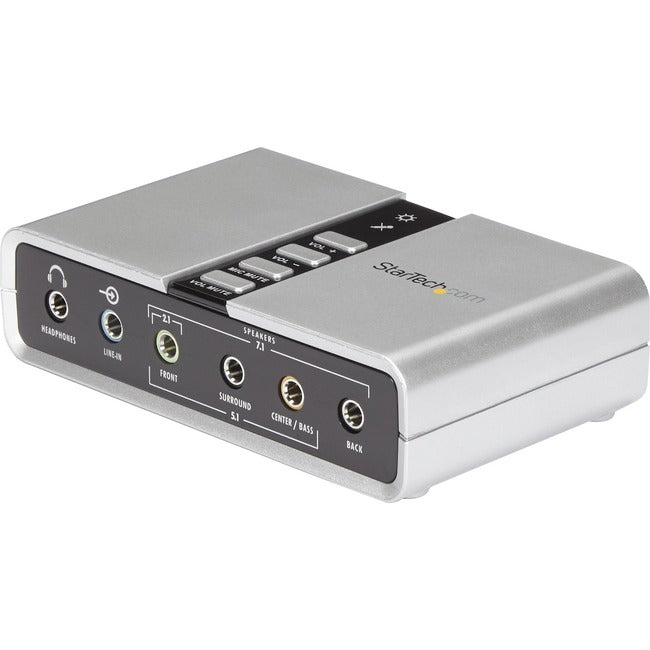 StarTech.com 7.1 USB Audio Adapter External Sound Card - Computers & Electronics