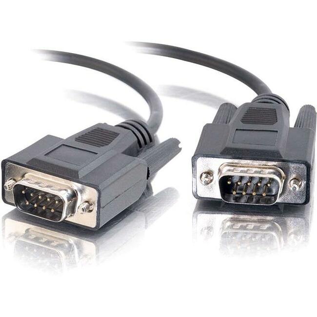 C2G 6ft DB9 M/M Cable - Black - GreatEagleInc