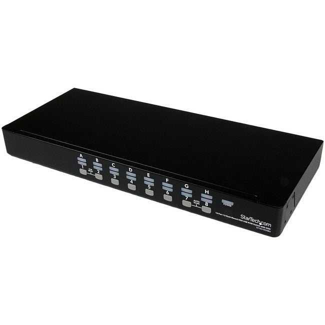 StarTech.com 16 Port 1U Rackmount USB KVM Switch with OSD - GreatEagleInc