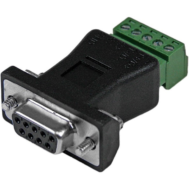 StarTech.com RS422 RS485 Serial DB9 to Terminal Block Adapter Default Title