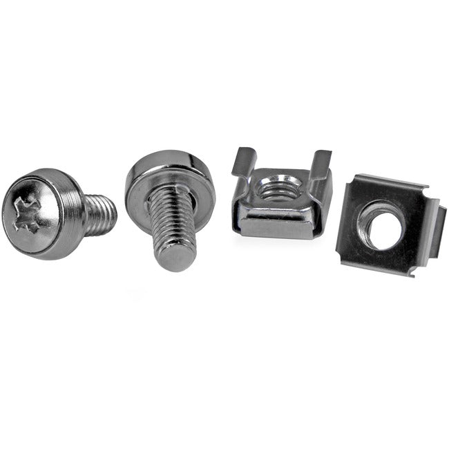 StarTech.com 50 Pkg M6 Mounting Screws and Cage Nuts - Computers & Electronics