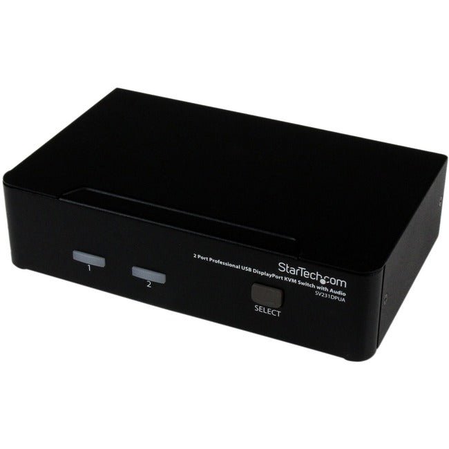 StarTech.com 2 Port USB DisplayPort KVM Switch with Audio - Computers & Electronics