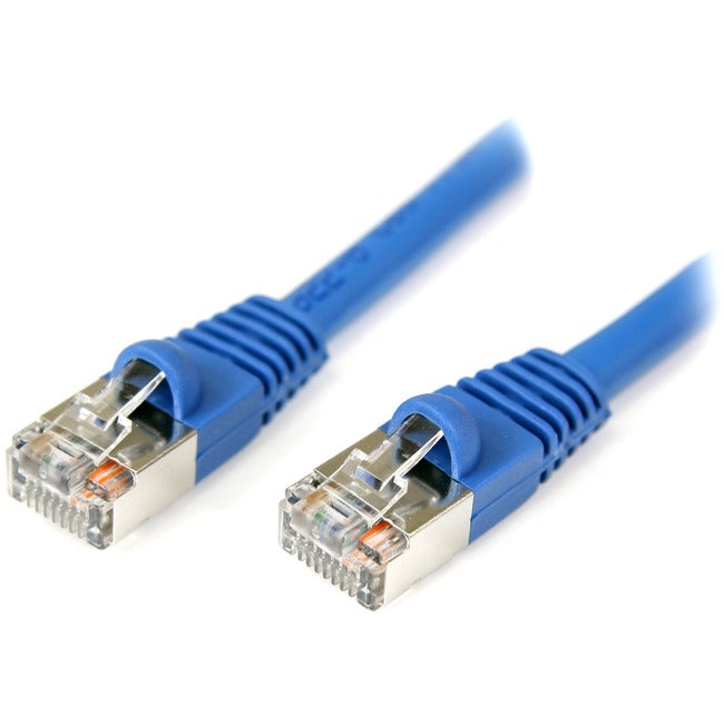 StarTech.com 10 ft Blue Snagless Shielded Cat5e Patch Cable - Computers & Electronics