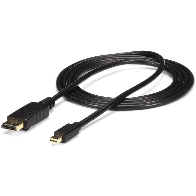 StarTech.com 10 ft Mini DisplayPort to DisplayPort 1.2 Adapter Cable M/M - DisplayPort 4k - Computers & Electronics