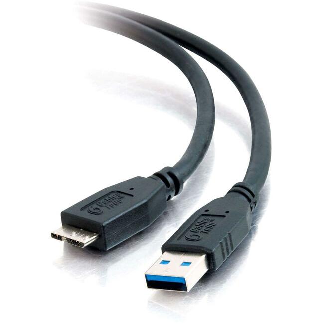 C2G 1m USB Cable - USB 3.0 A to Micro USB B Cable (3ft) - USB Phone Cable - Computers & Electronics