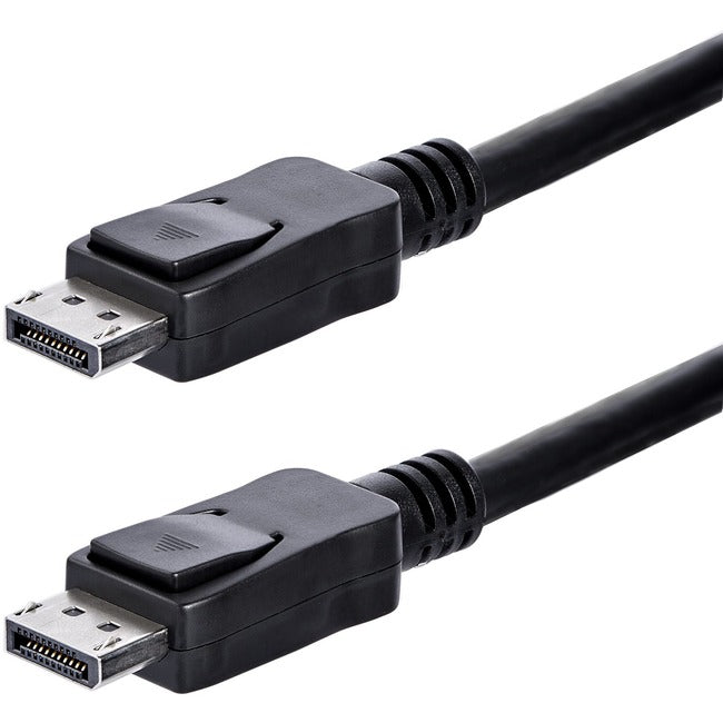 StarTech.com 1 ft Short DisplayPort 1.2 Cable with Latches M/M - DisplayPort 4k - Computers & Electronics