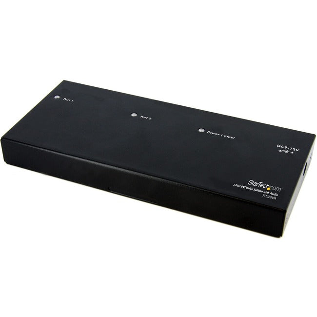 StarTech.com 2 Port DVI Video Splitter with Audio - Computers & Electronics