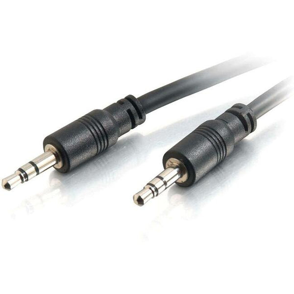 C2G 35ft CMG-Rated 3.5mm Stereo Audio Cable With Low Profile Connectors Default Title