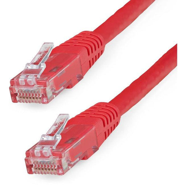 StarTech.com 7 ft Red Molded Cat6 UTP Patch Cable - ETL Verified - Computers & Electronics