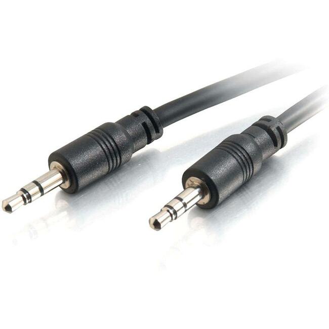C2G 15ft CMG-Rated 3.5mm Stereo Audio Cable With Low Profile Connectors - Computers & Electronics