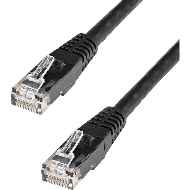 StarTech.com 35 ft Black Molded Cat6 UTP Patch Cable - ETL Verified Default Title