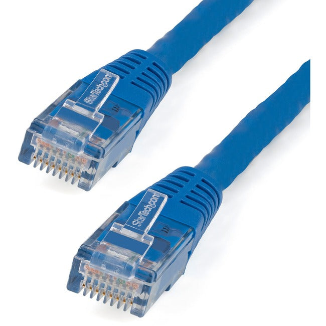 StarTech.com 8 ft Blue Molded Cat6 UTP Patch Cable - ETL Verified