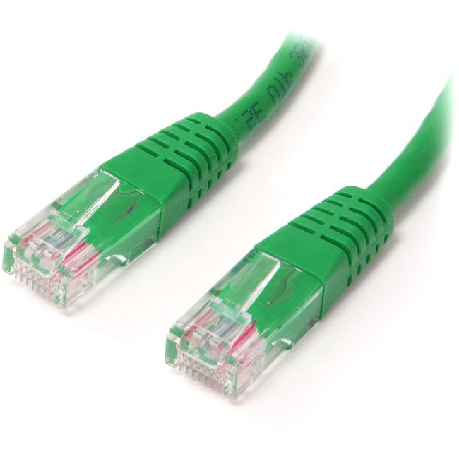 StarTech.com 10 ft Green Molded Cat5e UTP Patch Cable Default Title