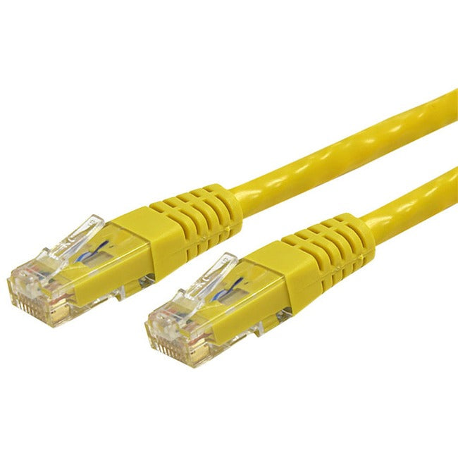StarTech.com 35 ft Yellow Molded Cat6 UTP Patch Cable - ETL Verified - GreatEagleInc