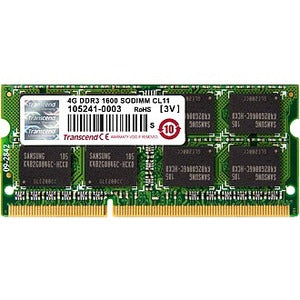 Transcend TS256MSK64V1N 2GB DDR3 SDRAM Memory Module