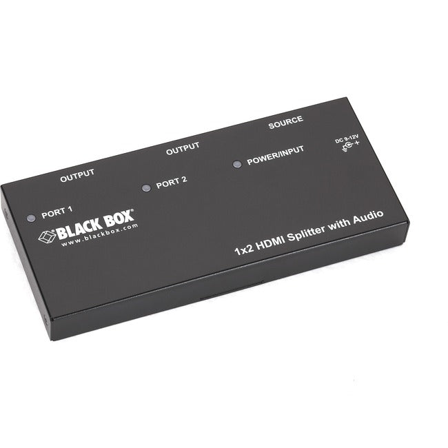 Black Box 1 x 2 HDMI Splitter with Audio - GreatEagleInc