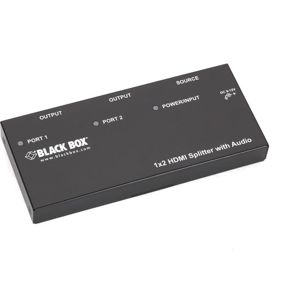 Black Box 1 x 2 HDMI Splitter with Audio - GreatEagleInc