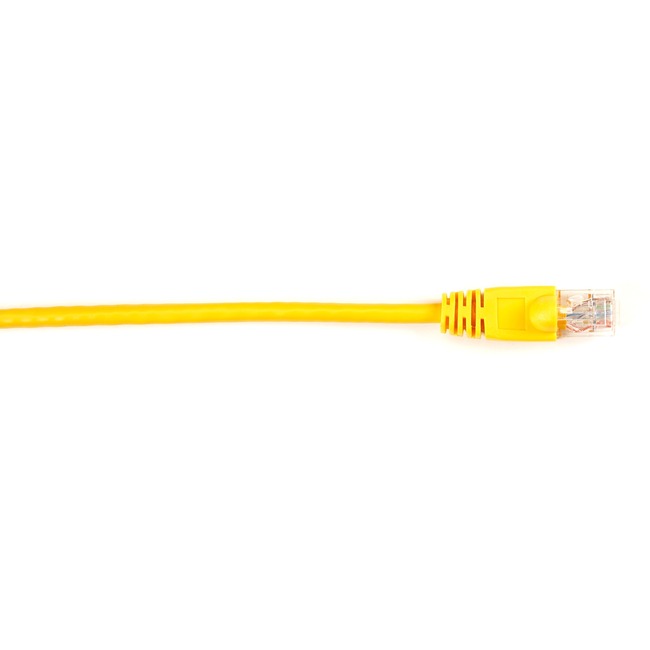Black Box CAT6 Value Line Patch Cable, Stranded, Yellow, 25-ft. (7.5-m)