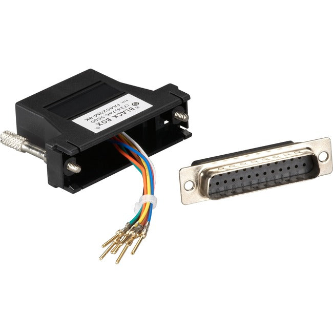Black Box FA4525M-BK DB-25 to RJ-45 Adapter Default Title