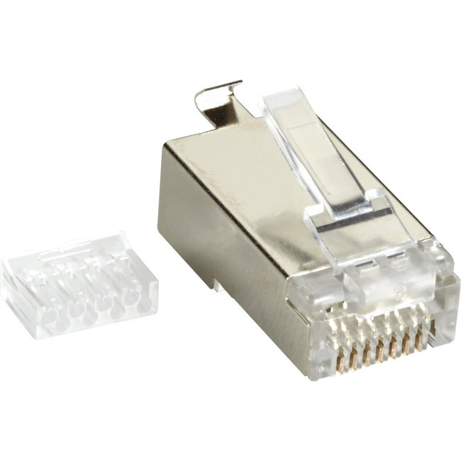 Black Box CAT6 Modular Plug Shielded RJ45 50-Pack Default Title