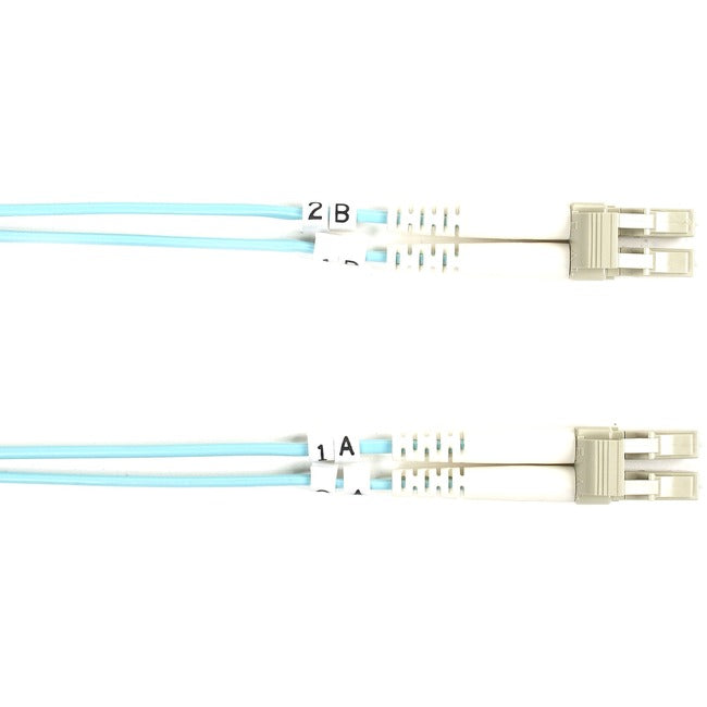 Black Box 10-GbE 50-Micron Multimode Value Line Patch Cable, LC-LC, 1-m (3.2-ft.)