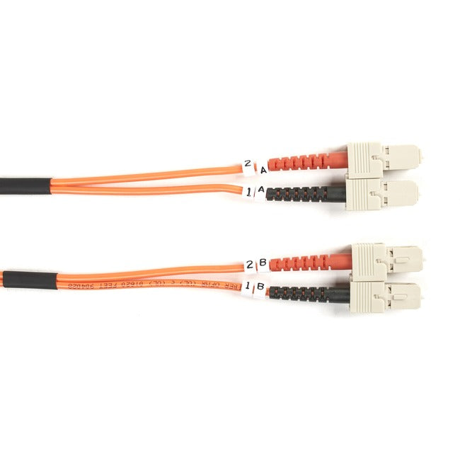 Black Box 62.5-Micron Multimode Value Line Patch Cable, SC-SC, 2-m (6.5-ft.) Default Title