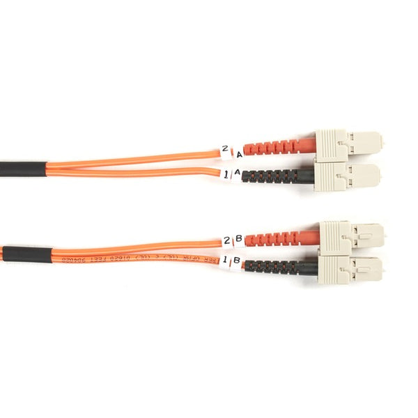 Black Box 62.5-Micron Multimode Value Line Patch Cable, SC-SC, 2-m (6.5-ft.) Default Title