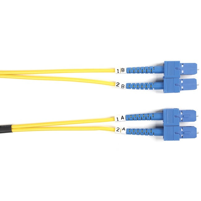 Black Box Single-Mode Value Line Patch Cable, SC-SC, 5-m (16.4-ft.) Default Title