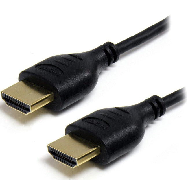 StarTech.com 3 ft Slim High Speed HDMI Cable with Ethernet - Ultra HD 4k x 2k HDMI Cable - HDMI to HDMI M/M