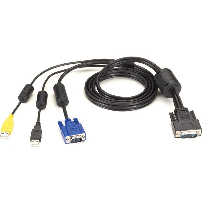 Black Box ServSwitch Secure KVM Switch Cable, VGA, USB, CAC USB to HD26 Default Title