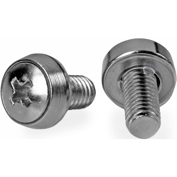 StarTech.com 50 Pkg M6 Mounting Screws for Server Rack Cabinet - Computers & Electronics