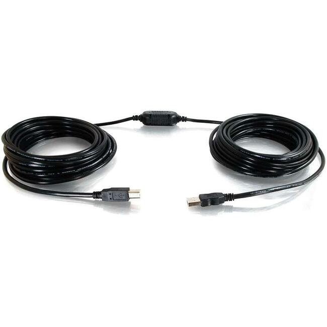 C2G 12m USB A/B Active Cable (Center Booster Format) Default Title