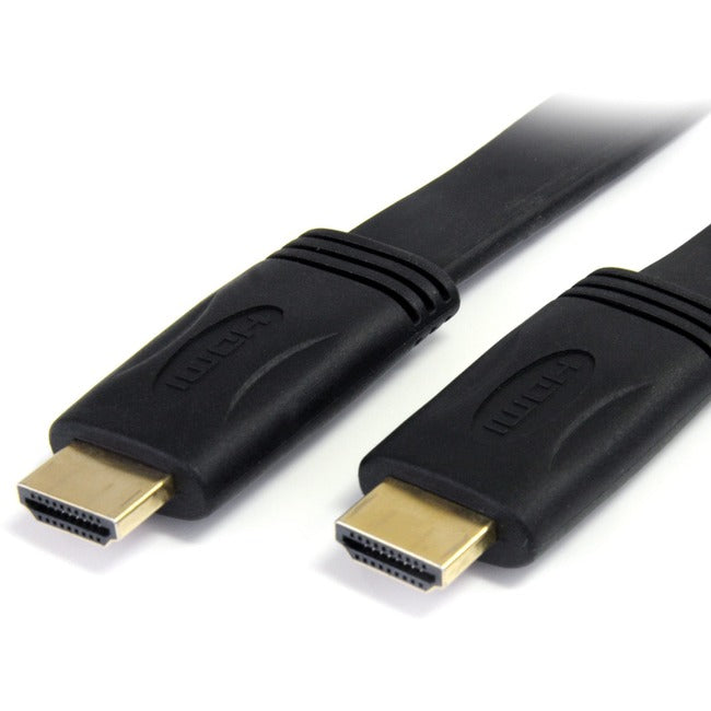 StarTech.com 10 ft Flat High Speed HDMI Cable with Ethernet - Ultra HD 4k x 2k HDMI Cable - HDMI to HDMI M/M Default Title