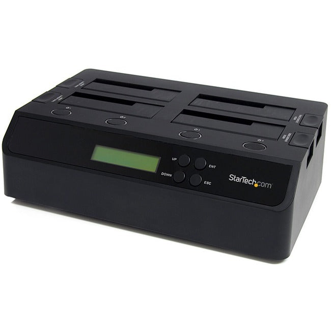 StarTech.com 4 Bay USB 3.0 eSATA to SATA Standalone 1:3 HDD Hard Drive Duplicator Dock Default Title