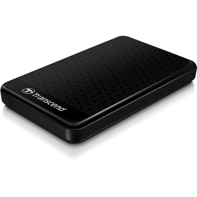 Transcend StoreJet 25A3 1 TB Portable Hard Drive - 2.5" External - SATA - Black