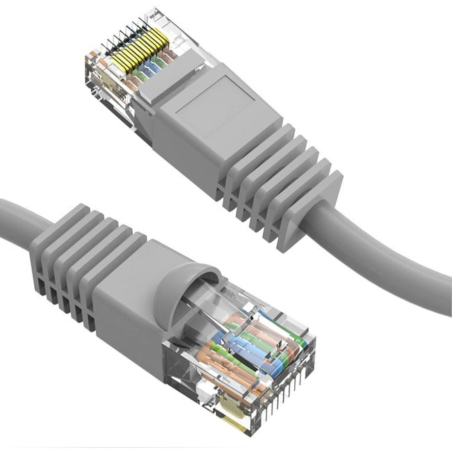 Axiom 14FT CAT6 550mhz Patch Cable Molded Boot (Gray)