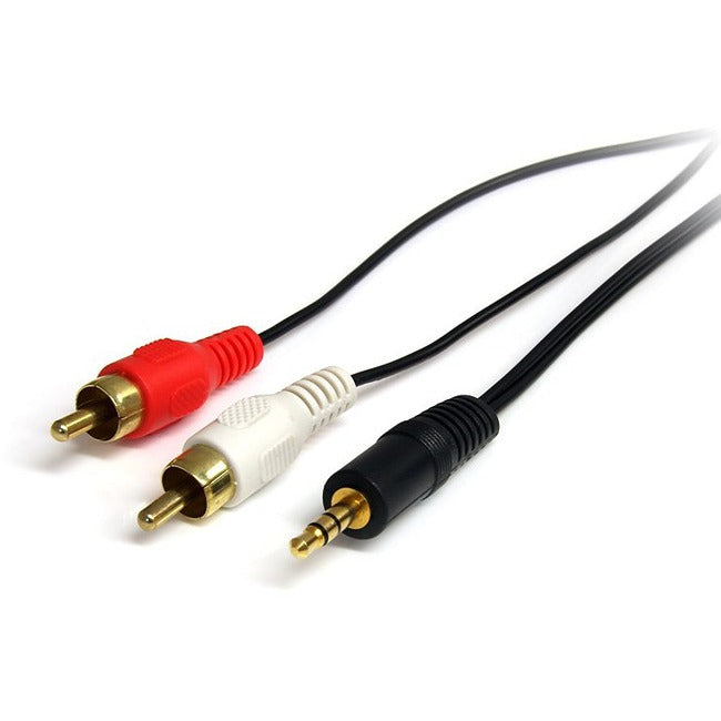 StarTech.com - Stereo Audio cable - RCA (M) - mini-phone stereo 3.5 mm (M) - 0.91 m - Computers & Electronics