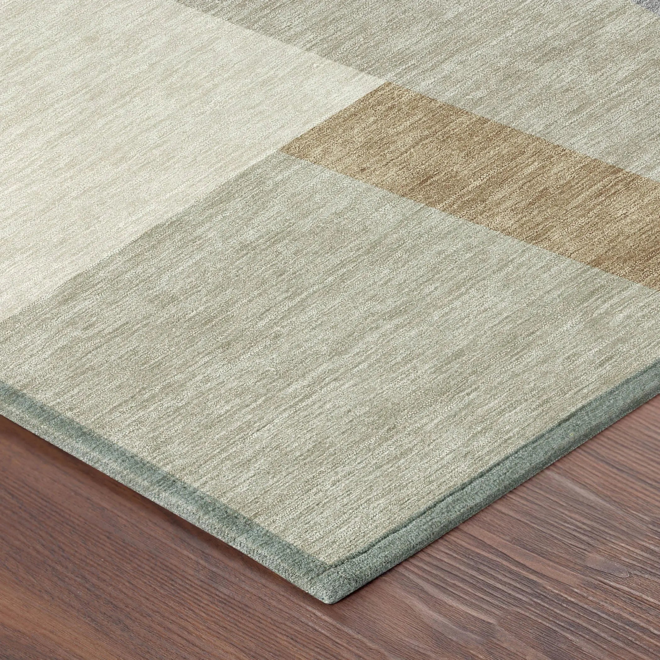 8' Beige And Ivory Round Geometric Washable Indoor Outdoor Area Rug Homeroots Outdoor