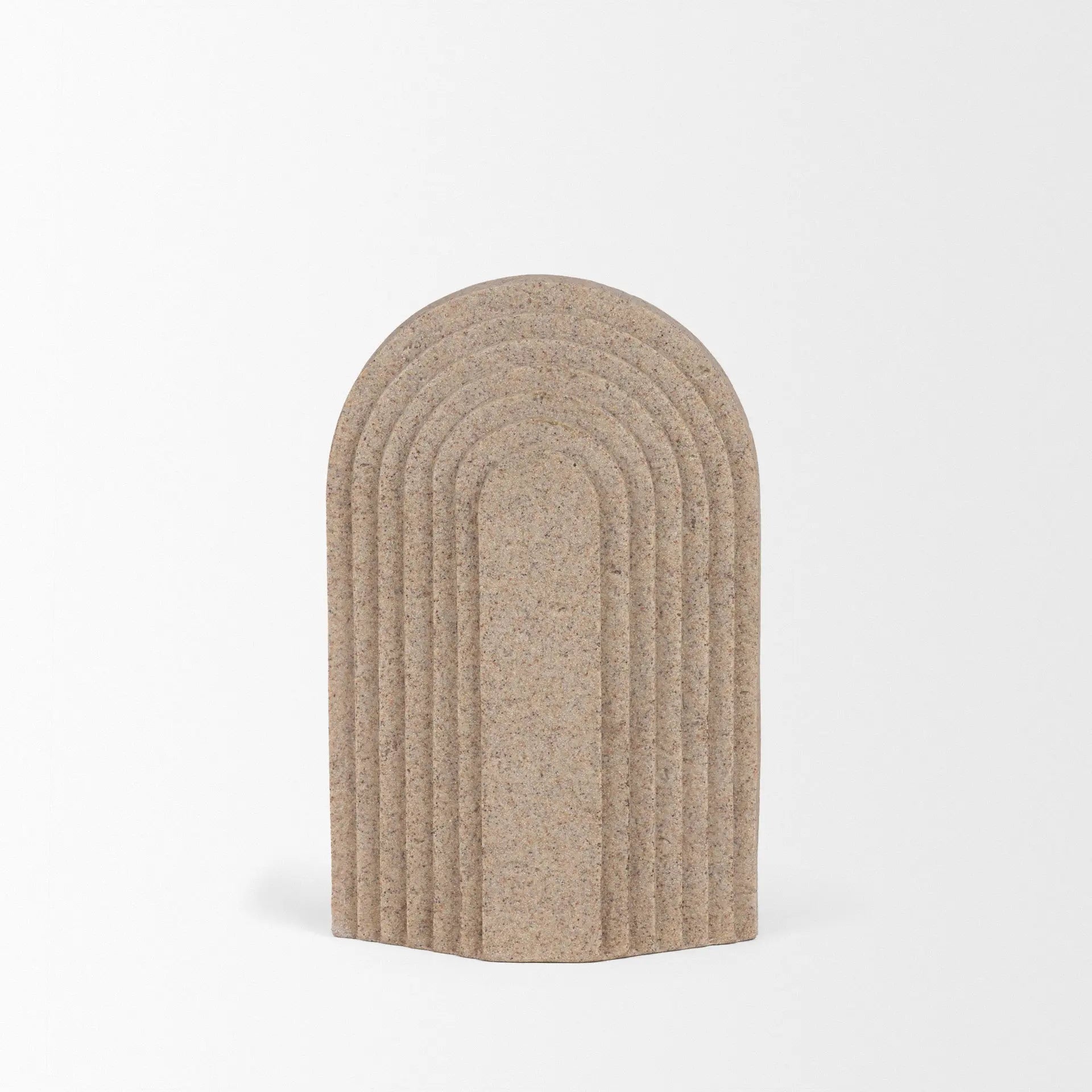 8" Beige Resin Tabletop Sculpture Homeroots Home Decor