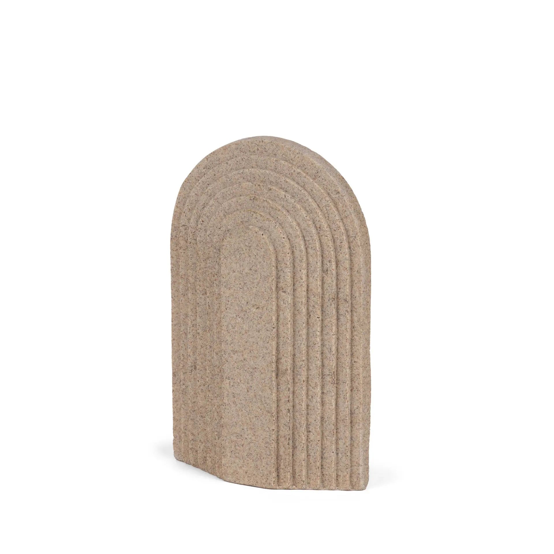 8" Beige Resin Tabletop Sculpture Homeroots Home Decor