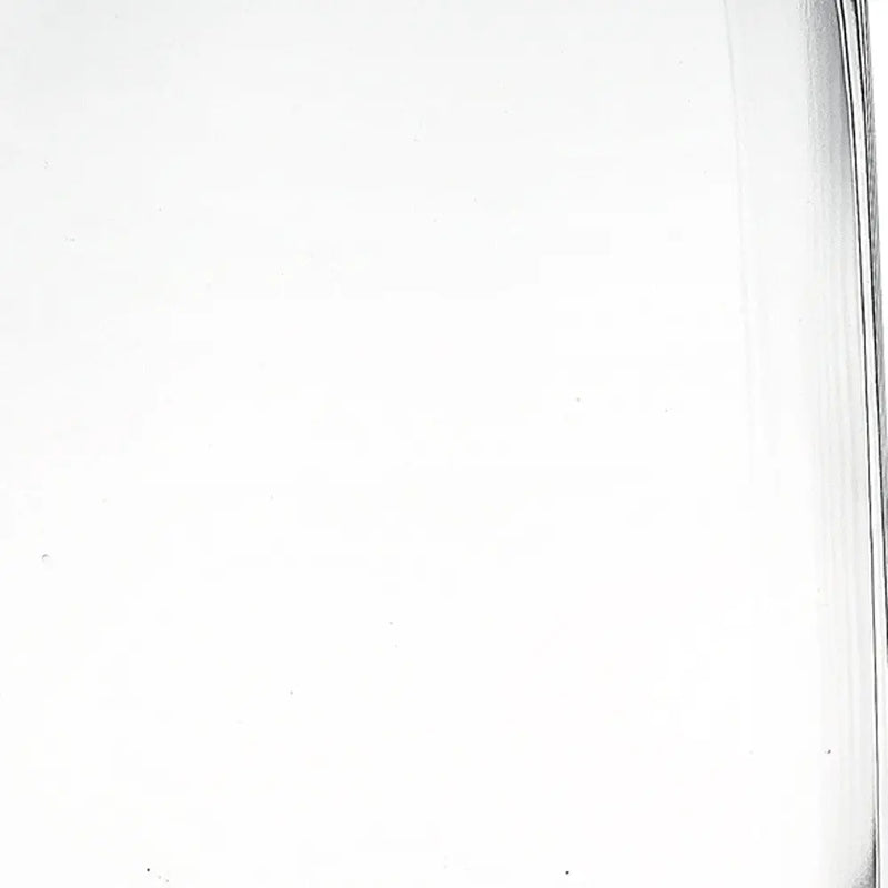 8" Crystal Glass Clear Rectangle Table Vase Homeroots Home Decor